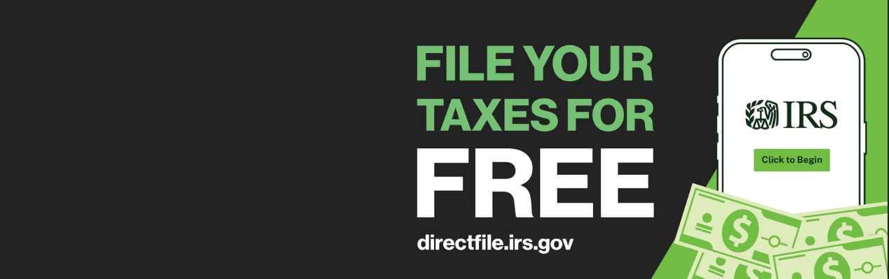 File your taxes online with the IRS!